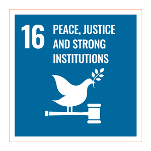 Sdg logo 16 peace justice and strong institutions